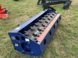 76â€ PAD FOOT ROLLER FOR SKID STEER