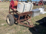 SPRAYER TRAILER W/ PUMP AND HOSE