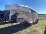 CIRCLE  20â€™ STOCK TRAILER