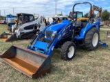 NEW HOLLAND  TC45A W/LOADER AND BACKHOE