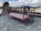 ROUND BALE HAY FEEDER W/ BUILT IN FEED TROUGHS