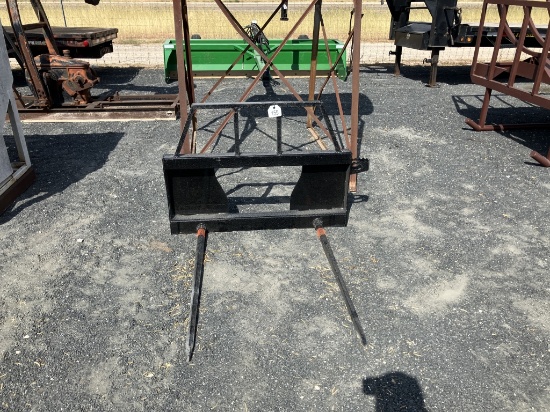 new skid steer bale spear