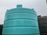 3000 gal fluorescent green flat bottom tank