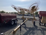 vermeer VR1224 12 wheel rake very nice