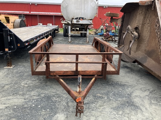 12ft farm trailer no paper