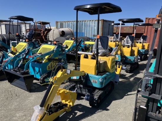 DM 100 dig master mini gas excavator