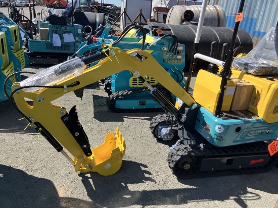 DM 100 dig master mini gas excavator