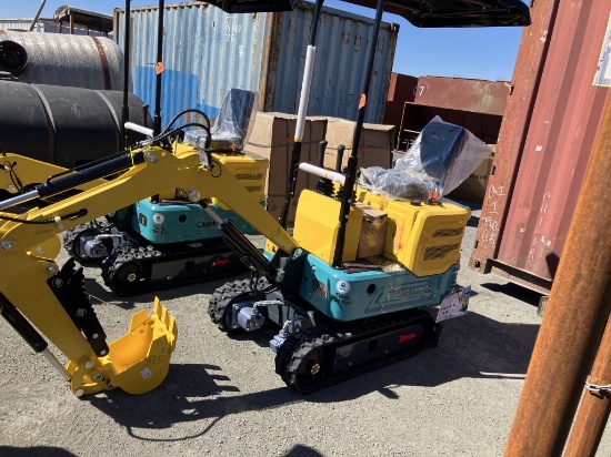 DM 100 dig master mini gas excavator