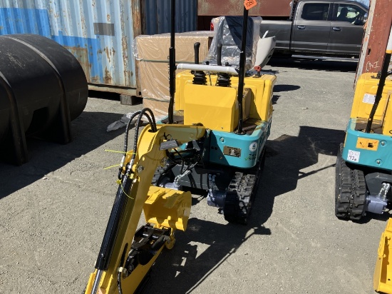 DM 100 dig master mini gas excavator