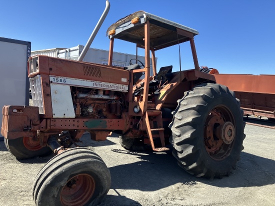 IH 1586 tractor not running