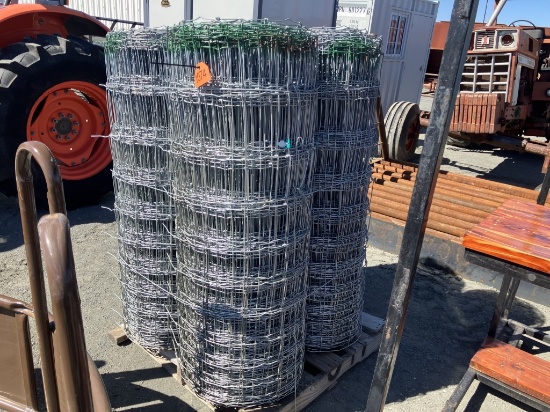 heavy net wire 55" tall 6" space
