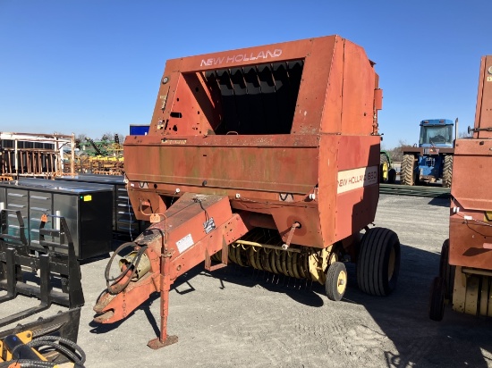 New holland 660 round baler no pto