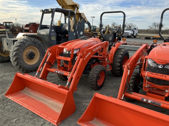 "kubota l2502 tractor w/ loader only 10 hrs like new ( super clean tratcor )    s/n 17669