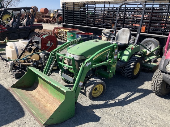 JD 2305 tractor w/ 200cx loader 406 hrs