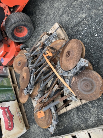 grain drill disc openers
