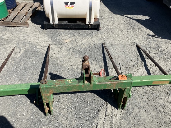 quickhitch w/double bale spear