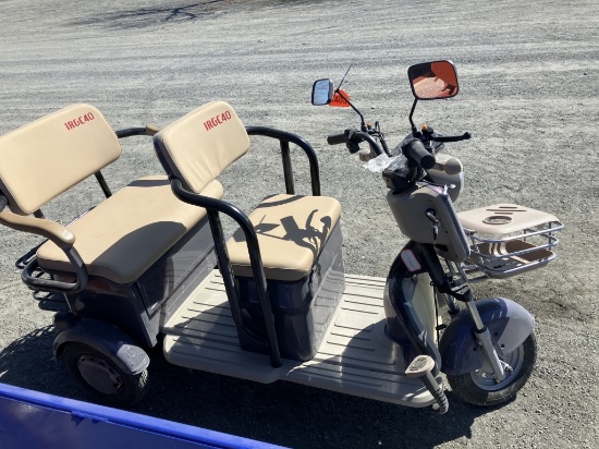Trgc40 double seat handicap scooter