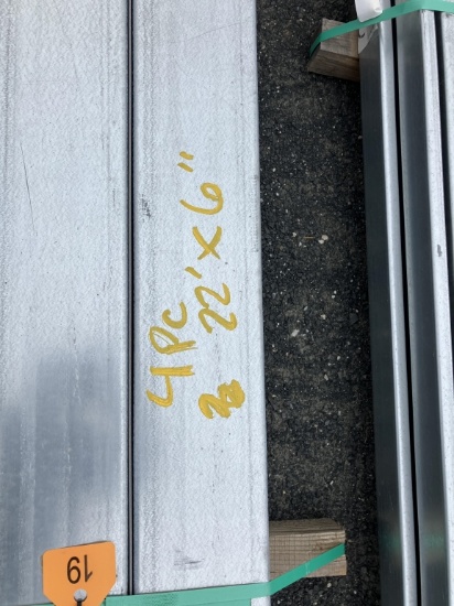 8" x 25ft galv c perlin