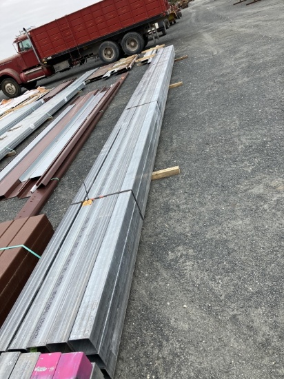 4" X 4" x 35' galv sq tubing