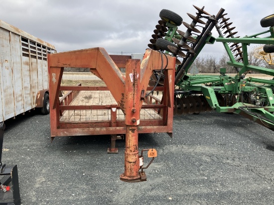 20ft pj utility trailer no paper