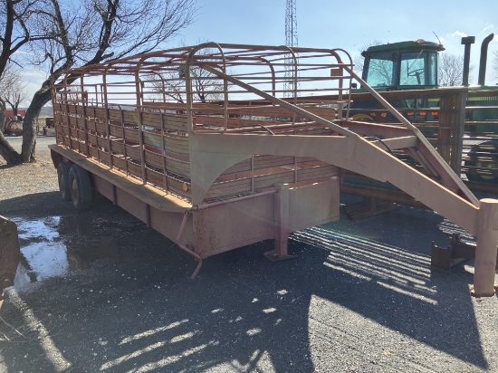 2oft livestock trailer tpc361552 no paper