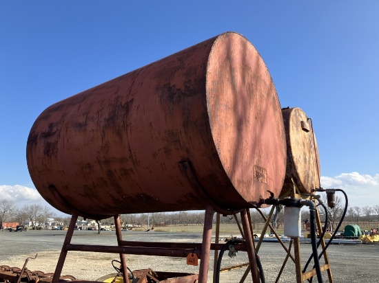 500 gal fuel tank on stand