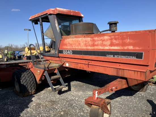 case IH 8840 self proprlled hay vutter no run