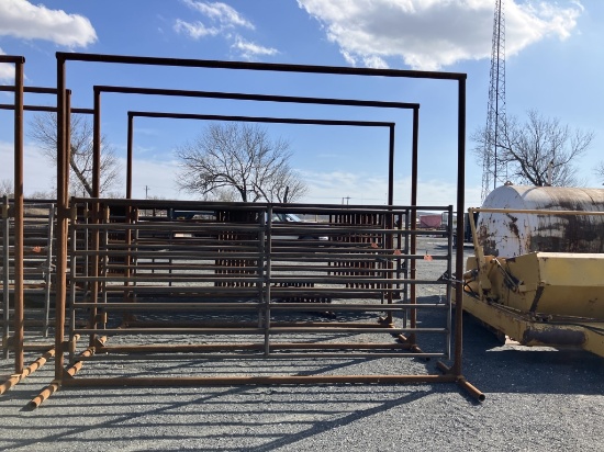 12 ft free standing bow gate