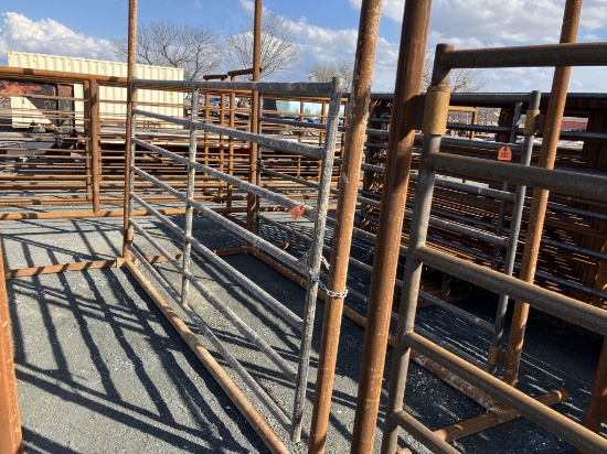 10ft free standing bow gate