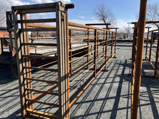 24ft alley w/ slide gate