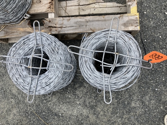 rolls of slick wire