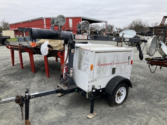 magnum light tower runs and lights work lights need cover