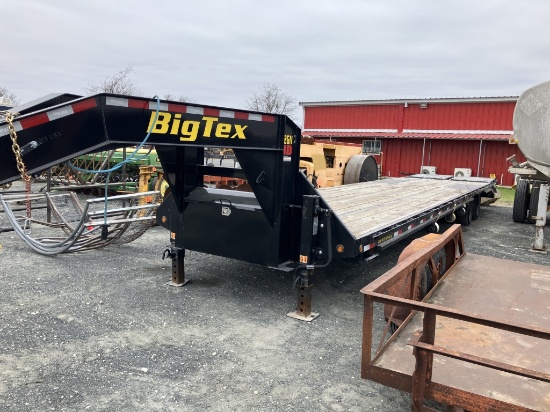 bigtex 40ft tandem dual trailer 2024 yr w/ title vin 16v3f5326r6304647