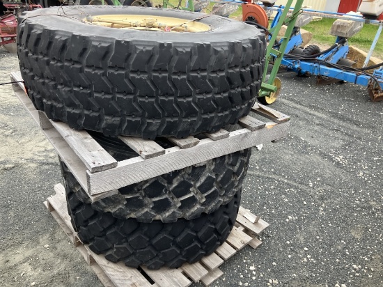 3 humvee tires