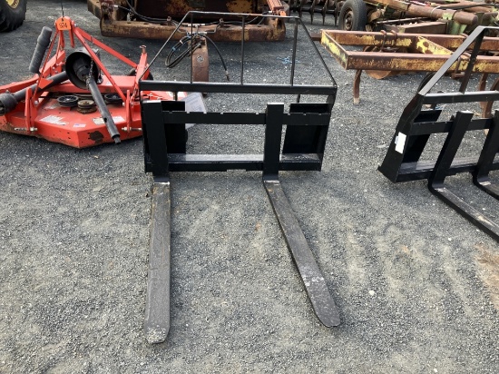 skidsteer pallet forks 48"