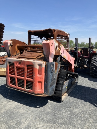KUBOTA SVL 75-2 SKIDSTEER FIRE DAMAGE
