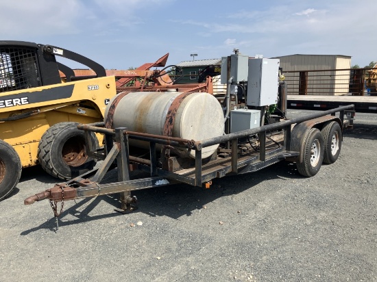 LIMA GENERATOR ON TRAILER 1754 HRS RUNS NO TITLE 110-220-480