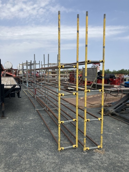 LONG PORTABLE -AJUSTABLE TIRE RACKS