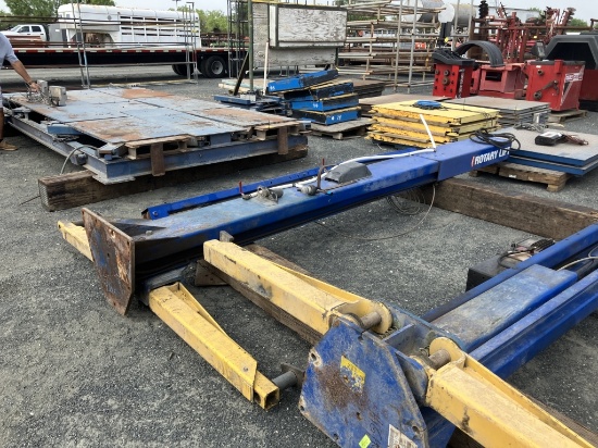 "ROTARY 2 POST CAR LIFT WORKING WHEN DISCONNECTED