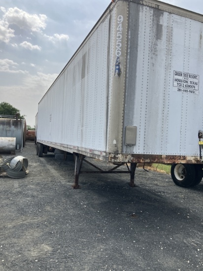 "WABASH 48FT VAN TRAILER-NO TITLE VIN#215506