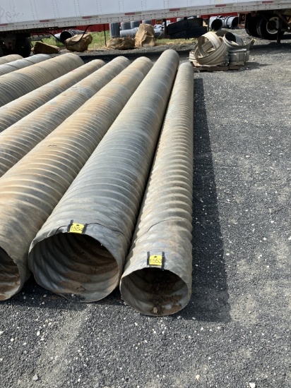 12IN X 20FT  CORRGUATED PIPE