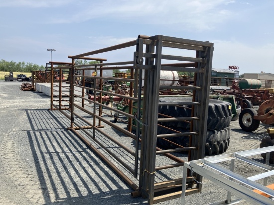 24FT ALLEY W/2 -SLIDE GATE