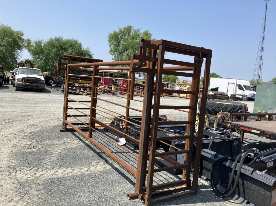 12FT ALLEY W/2 SLIDE GATES & SIDE GATE