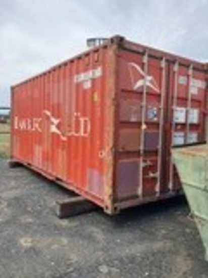20FT RED CONEX