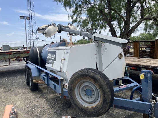 "2014 AMERICAN UTILITY TRAILER W/LIGHT TOWER, FUEL TANK, WATER TANK PUMP