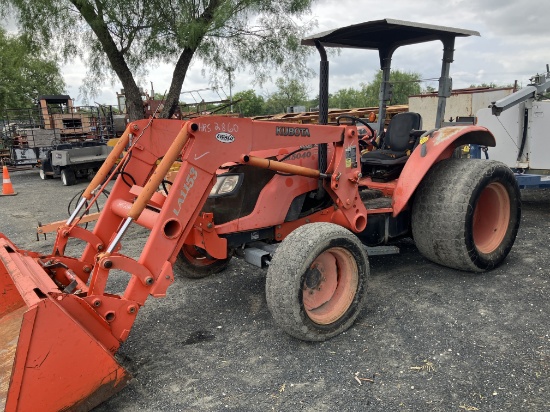 KUBOTA M5040 W LA1153 LOADER 4X4 HRS 2860