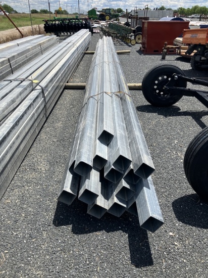 4X4 SQ TUBE GALV  17PC X APP 34 FT