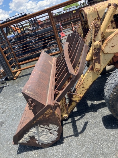 CASE 530 BACKHOE RUNS AND DRIVES