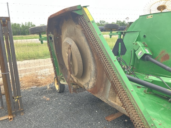 JD MX15 BATWING SHREDDER VERY CLEAN  540 PTO READY TO WORK