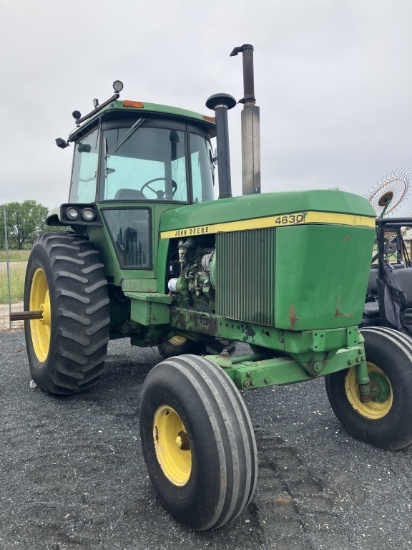 JD 4630 TRACTOR POWERSHIFT SHOWS 1467 HRS CLEAN TRACTOR RUNS SHIFT CORRECT